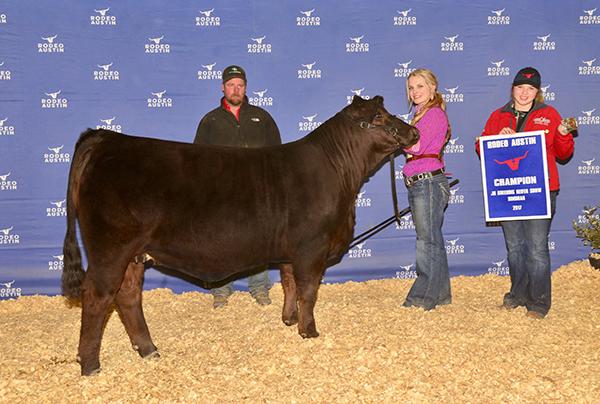 Champion Maternal Sister by LMC LN 12th Man owned by Madison Culpepper