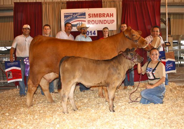 Hope Onstot with her many times champion Rajin Cajun daughter